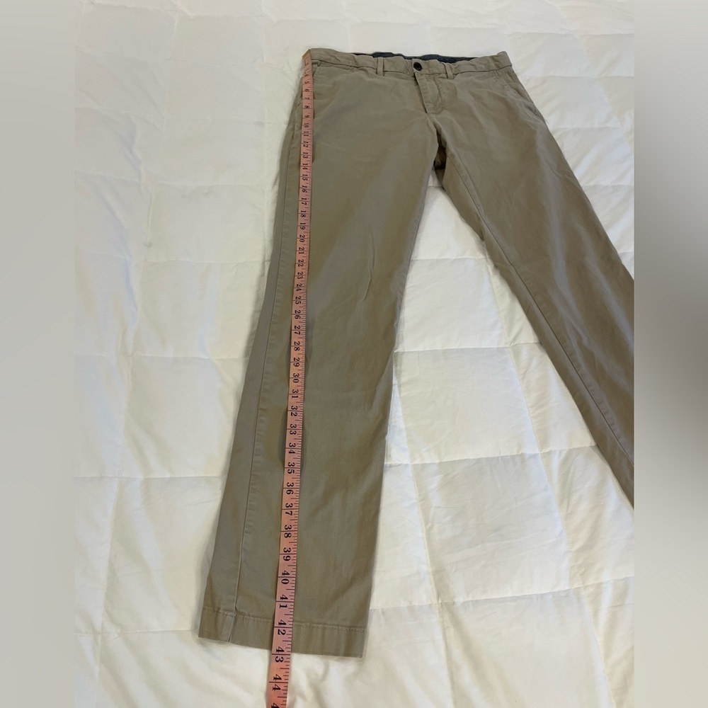 Men’s 1901 34/34 Basic Khaki Pants with Stretch. Slim/Skinny Type Fit - Picture 3 of 10